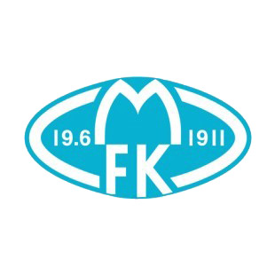 Molde FK soccer team logo listed in soccer teams decals.