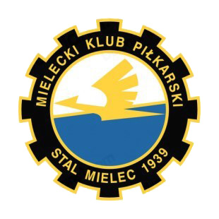 Stal Mielec soccer team logo listed in soccer teams decals.