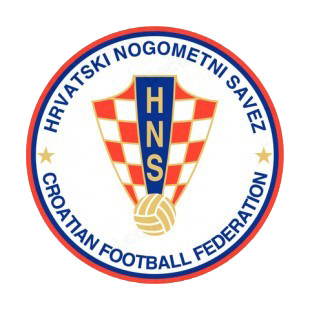 Croatian Football Federation logo listed in soccer teams decals.