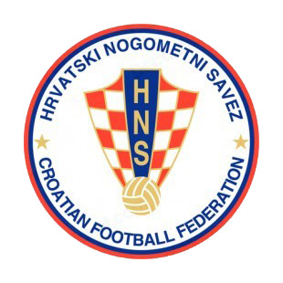 Croatian Football Federation logo listed in soccer teams decals.