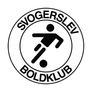 Svogerslev Boldklub soccer team logo listed in soccer teams decals.