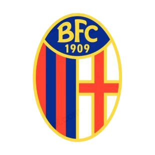 Bologna FC 1909 soccer team logo listed in soccer teams decals.