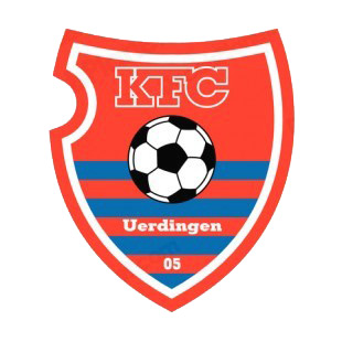 KFC Uerdingen 05 soccer team logo listed in soccer teams decals.