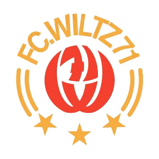 FC Wiltz 71 soccer team logo listed in soccer teams decals.