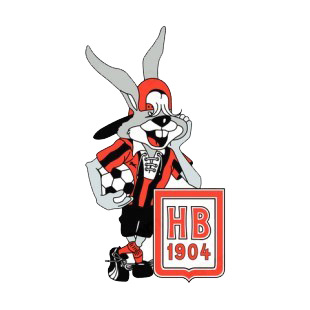 HB Torshavn soccer team logo listed in soccer teams decals.