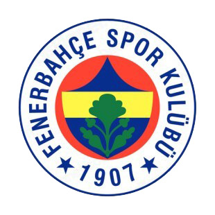 Fenerbahce SK soccer team logo listed in soccer teams decals.