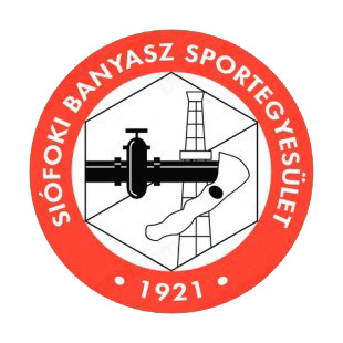 Siofoki Banyasz Sport Egyesulet soccer team logo listed in soccer teams decals.