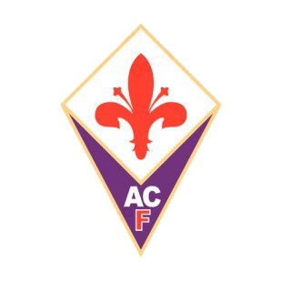 ACF Fiorentina soccer team logo listed in soccer teams decals.