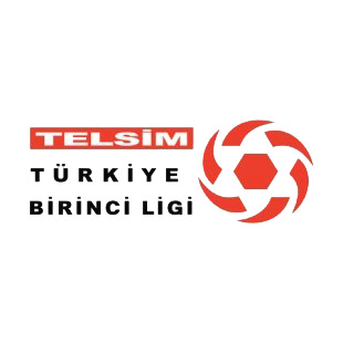 Turkiye Telsim Ligi logo listed in soccer teams decals.