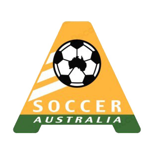 Australia National Association Football Team logo listed in soccer teams decals.