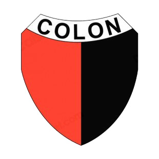 Colon soccer team logo listed in soccer teams decals.