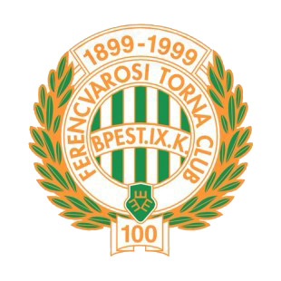 Ferencvarosi TC soccer team logo listed in soccer teams decals.