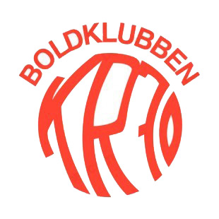 Boldklubben KR70 soccer team logo listed in soccer teams decals.