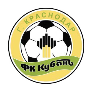 FC Kuban Krasnodar soccer team logo listed in soccer teams decals.
