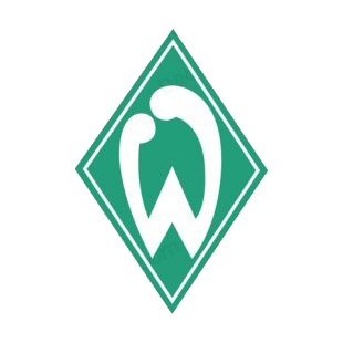 SV Werder Bremen soccer team logo listed in soccer teams decals.