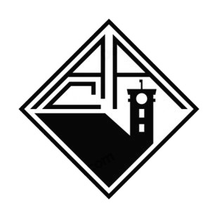 Academ soccer team logo listed in soccer teams decals.