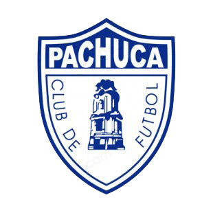 CF Pachuca soccer team logo listed in soccer teams decals.