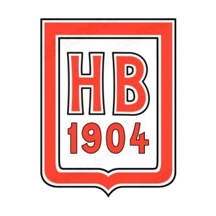 HB Torshavn soccer team logo listed in soccer teams decals.