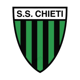 SS Calcio Chieti 1922 soccer team logo listed in soccer teams decals.