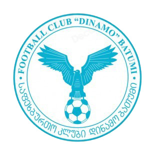 FC Dinamo Batumi soccer team logo listed in soccer teams decals.