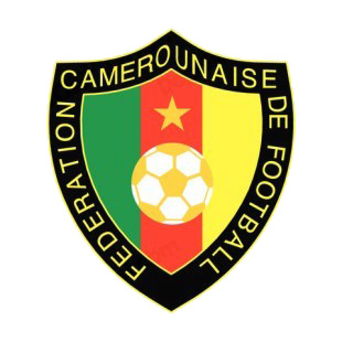 Federation Camerounaise de Football logo listed in soccer teams decals.