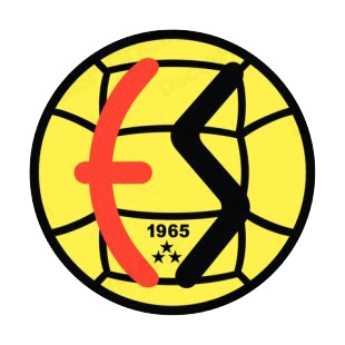 Eskisehirspor soccer team logo listed in soccer teams decals.