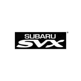 Subaru SVX listed in subaru decals.