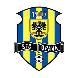 SFC Opava soccer team logo listed in soccer teams decals.