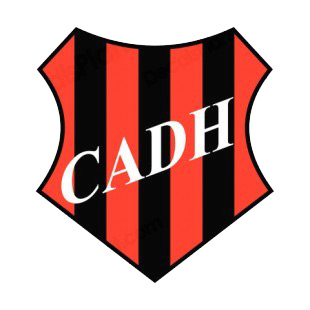 Club Atletico Douglas Haig soccer team logo listed in soccer teams decals.
