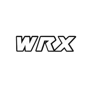 Subaru WRX outline listed in subaru decals.