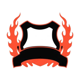 Black and red flames template  listed in flames decals.