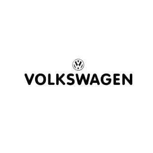 Volkswagen logo and text listed in volkswagen decals.