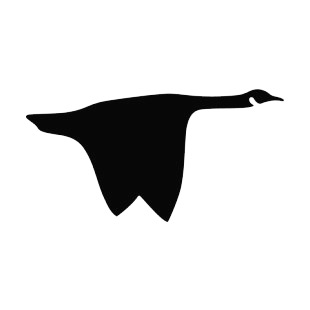 Geese flying listed in birds decals.