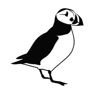 Puffin listed in birds decals.