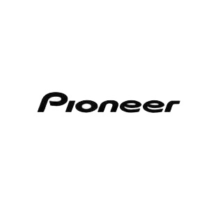 Car audio Pioneer listed in car audio decals.