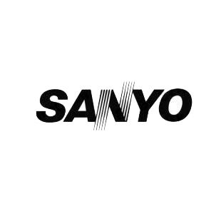 Car audio Sanyo listed in car audio decals.