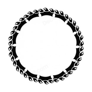 Round flames listed in flames decals.