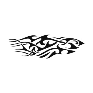 Tribal flames listed in flames decals.