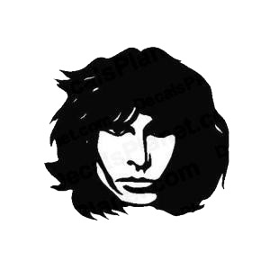 The Doors Jim Morrison music band listed in music and bands decals.