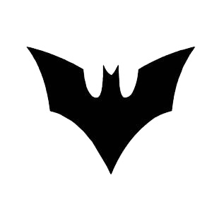 Batman logo listed in famous logos decals.