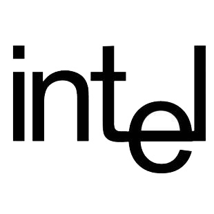 Intel logo listed in famous logos decals.