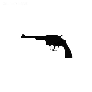 Gun pistol listed in military decals.