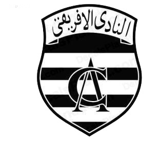 Arab football team listed in soccer teams decals.