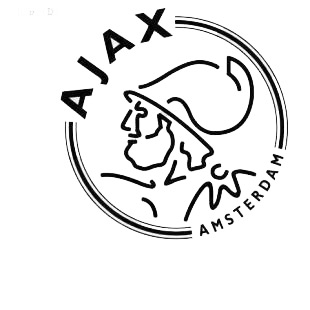 Ajax amsterdam football team listed in soccer teams decals.