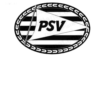 PSV Eindhoven football team listed in soccer teams decals.