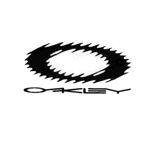 Oakley listed in famous logos decals.