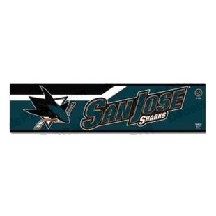 San Jose Sharks bumper sticker listed in san jose sharks decals.