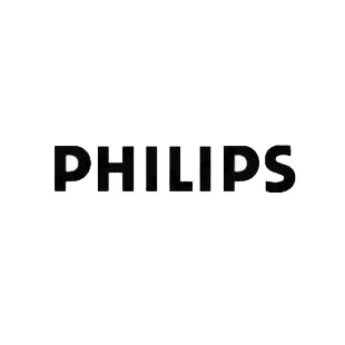 Philips listed in famous logos decals.