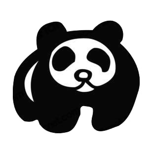 Panda listed in bears decals.