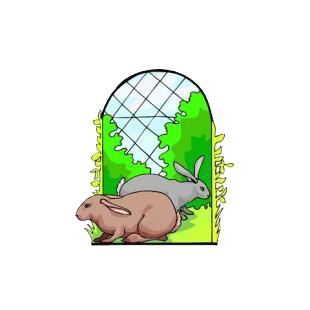 Rabbits listed in agriculture decals.